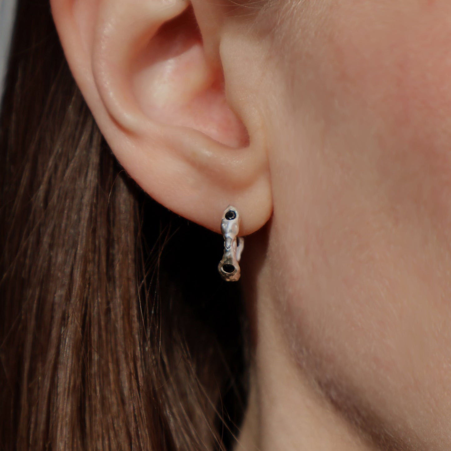 Melty Hoops - THORNBACK - Ethical jewellery UK