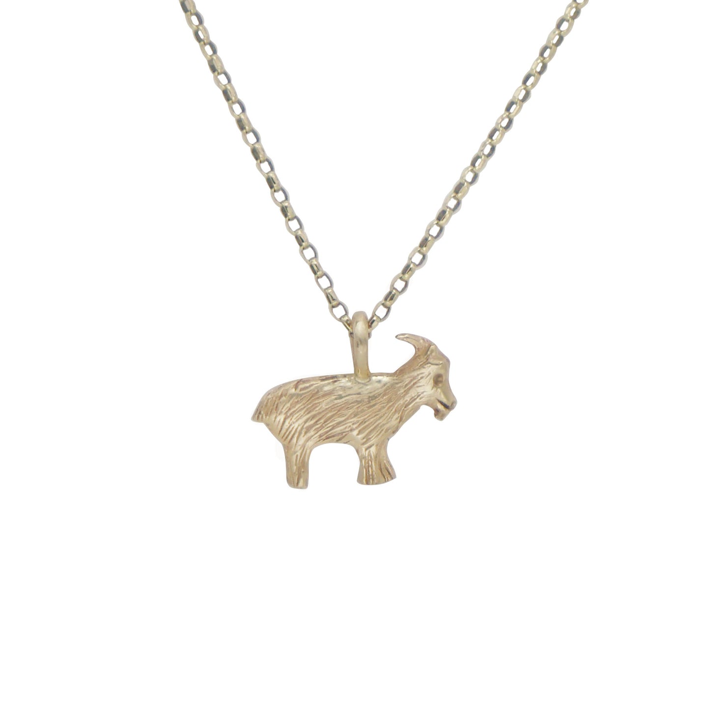 Goat Necklace - 9ct Gold