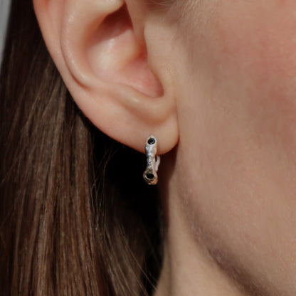Melty Hoops - THORNBACK - Ethical jewellery UK